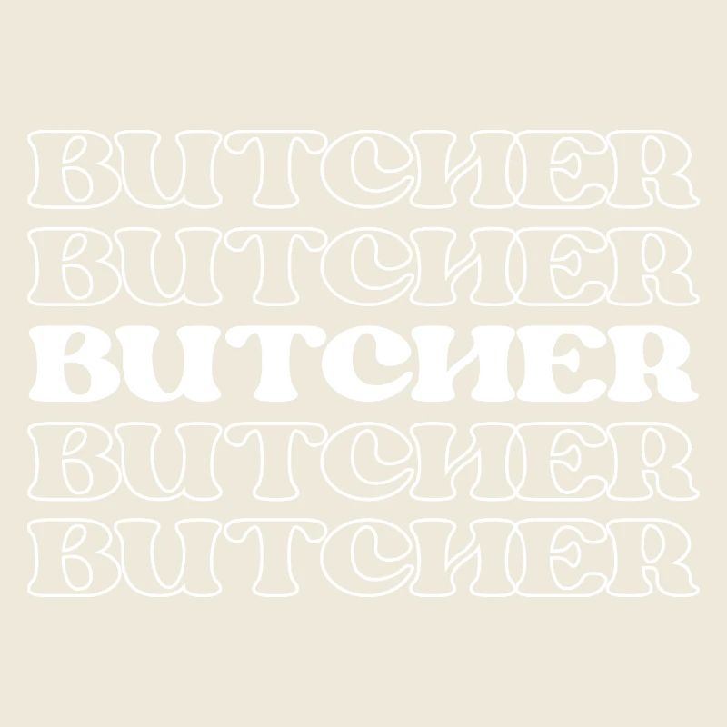 Metzger Fleischschneider Fleischverarbeiter