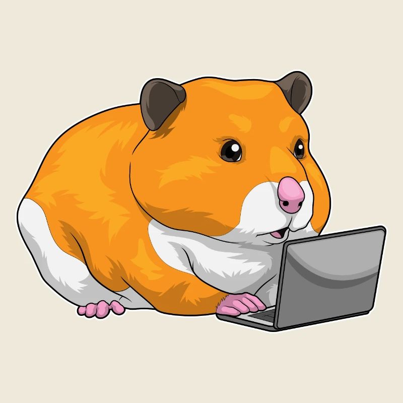 Hamster Laptop