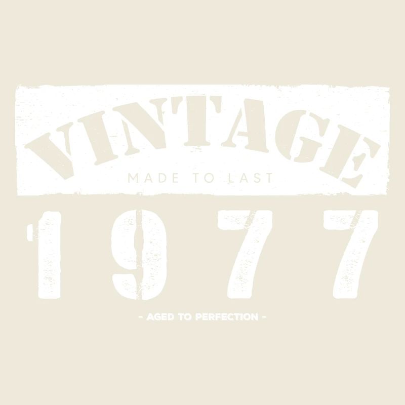 46 ans : Vintage Classic 1977 46e anniversaire