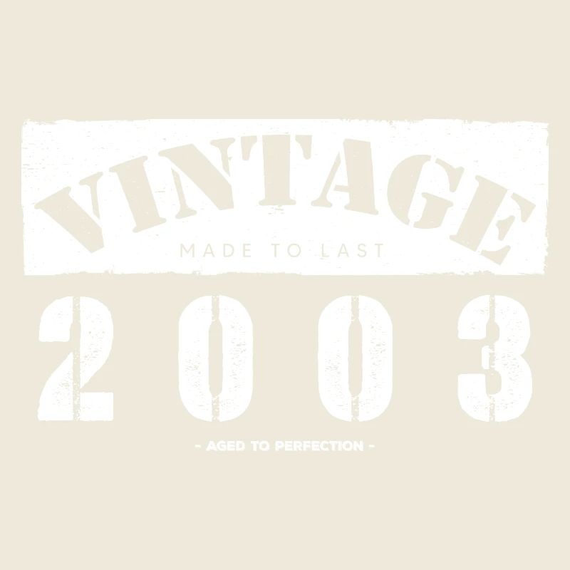 20 Year Old: Vintage Classic 2003 20th Birthday