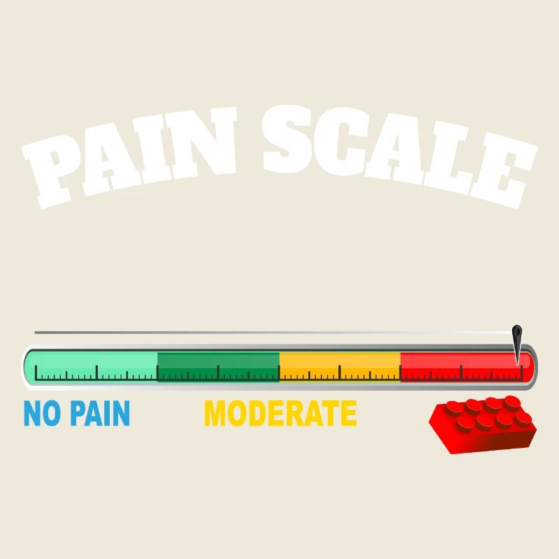 Blocs de construction de l’échelle de la douleur conception de l’humour