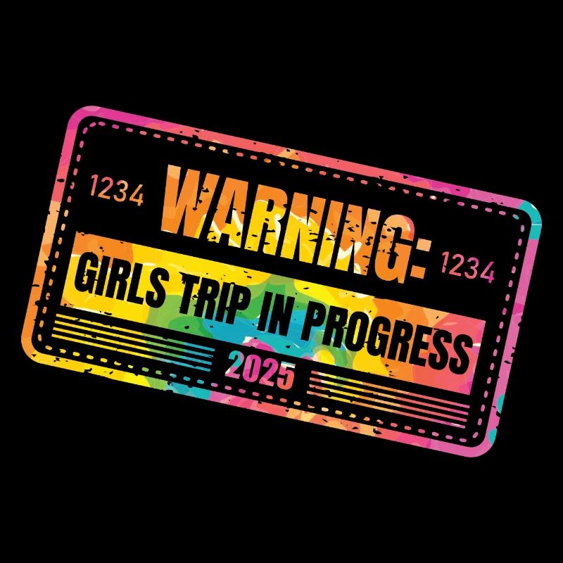 Warning Girls Trip In Progress 2025