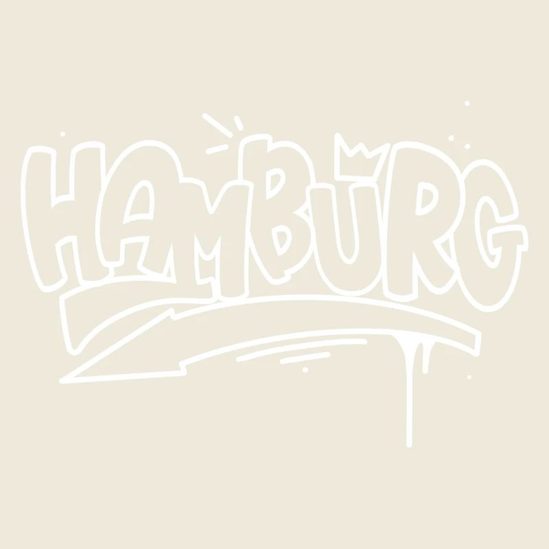 Graffiti à Hambourg