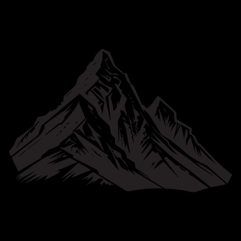 Berge Icon Mountains Symbol