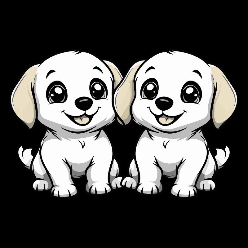 Bande dessinée Labrador Dog