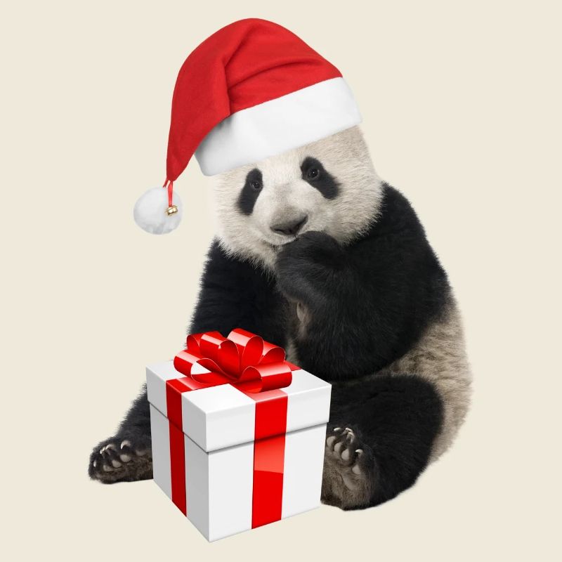 WEIHNACHTS-PANDA