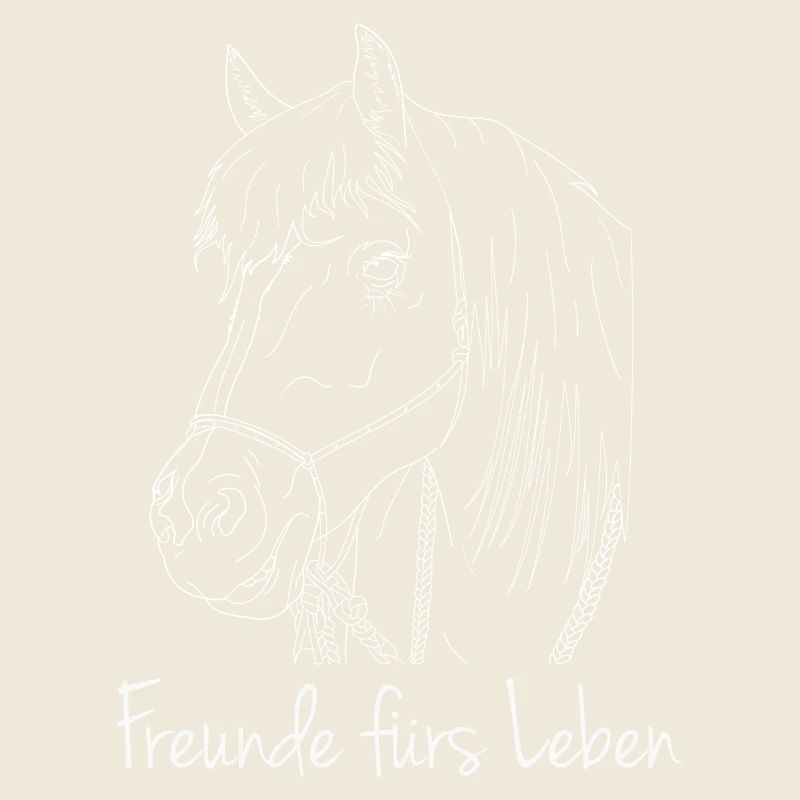 Freunde fürs Leben Haflinger Pferd