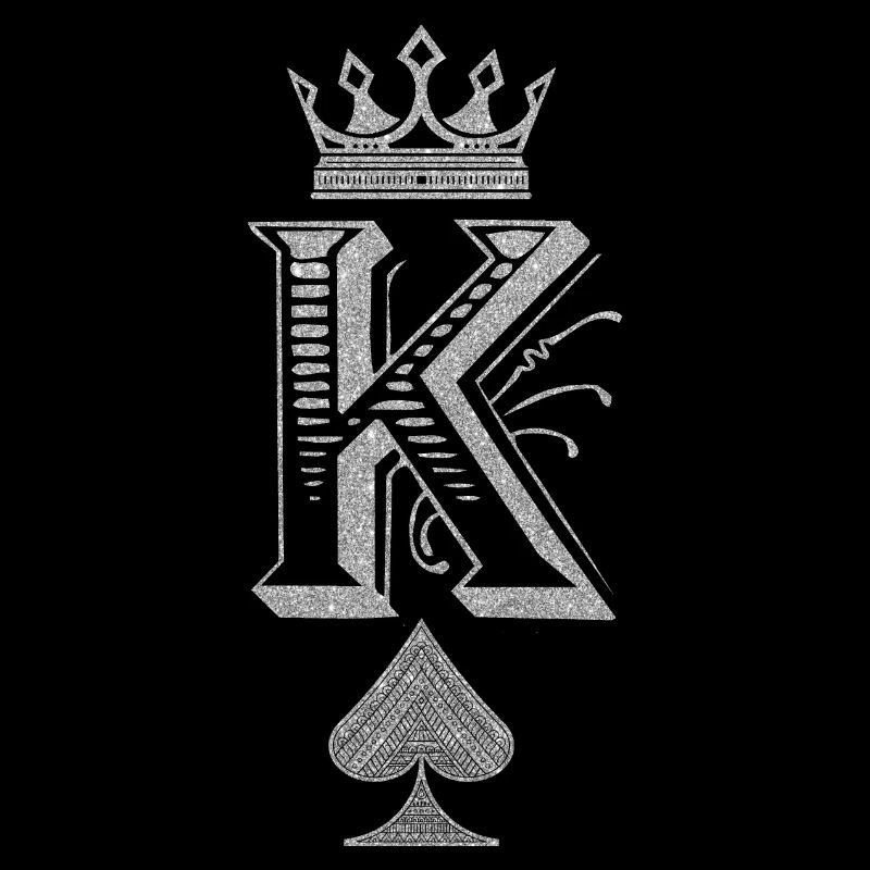 King Spades silber