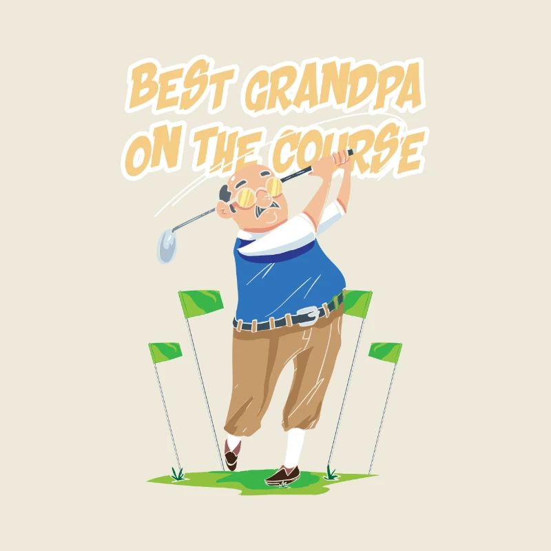 Golf - Best Grandpa on the course
