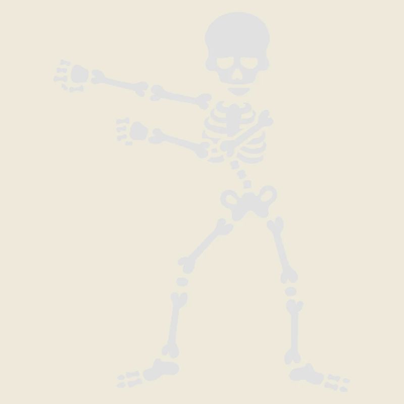 The floss dance flossing backpack boy kid skeleton