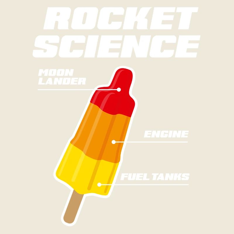 Rocket science Eis am Stiel Raketenwissenschaft