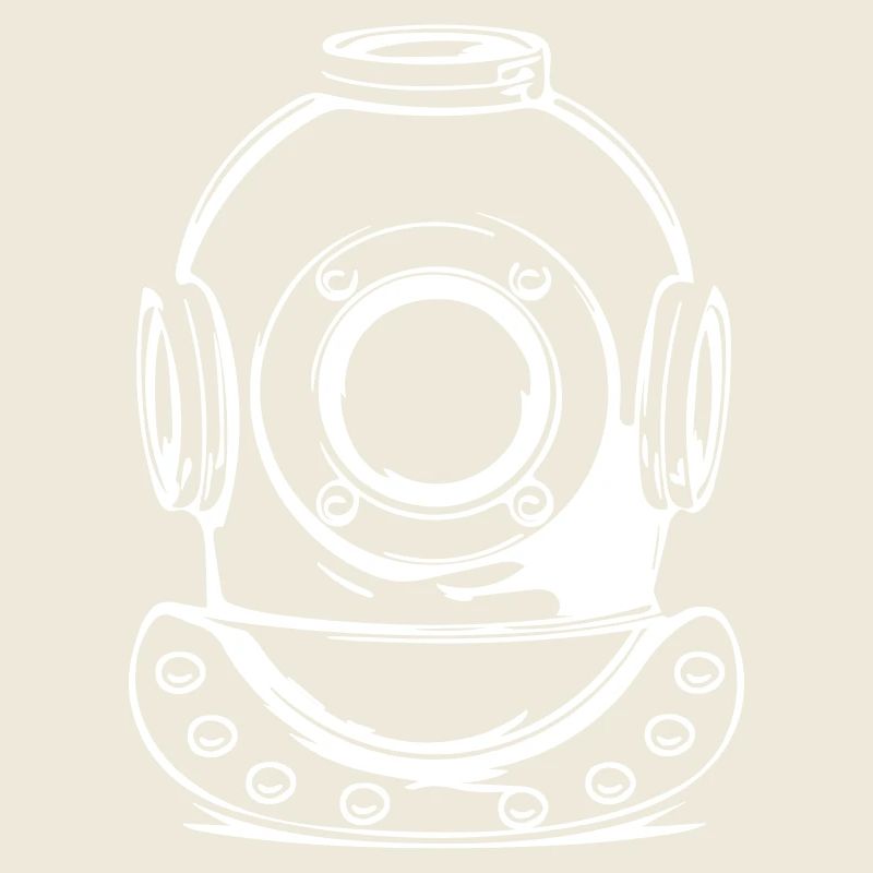 Casque de plongée historique