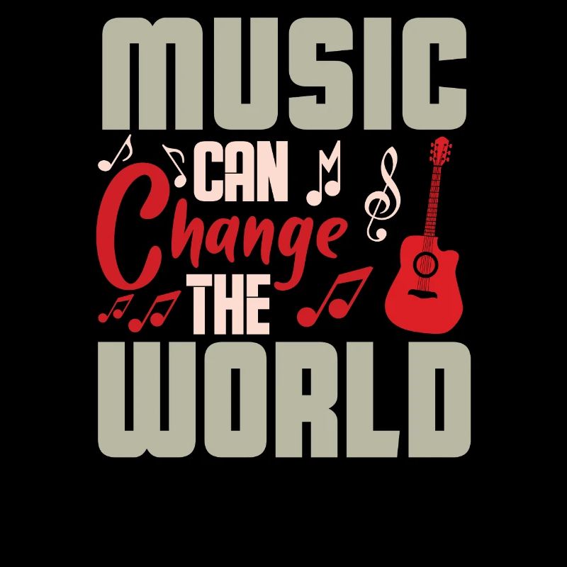 Music changes the world Design