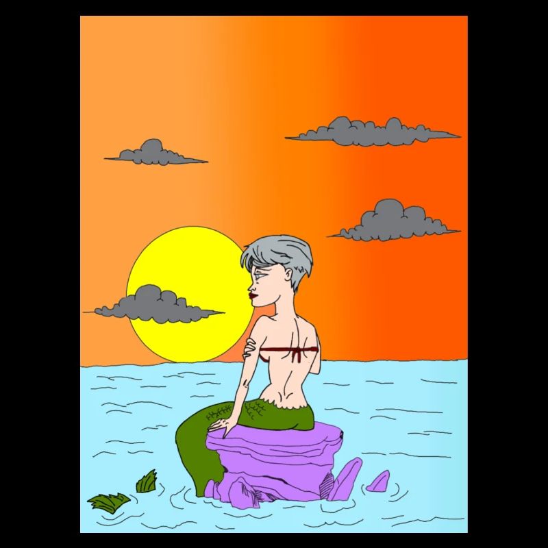 Paysage de sirène