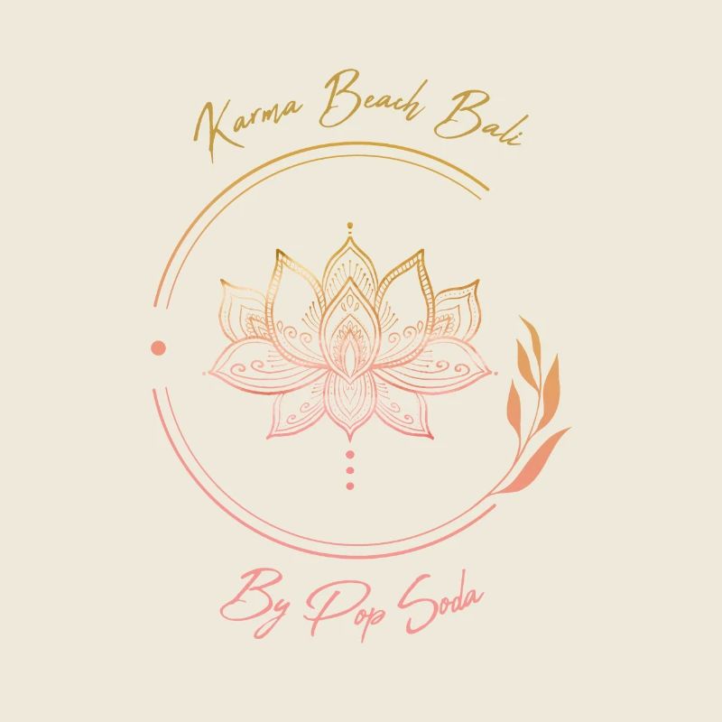 Fleur de lotus Karma Beach Jaune orange