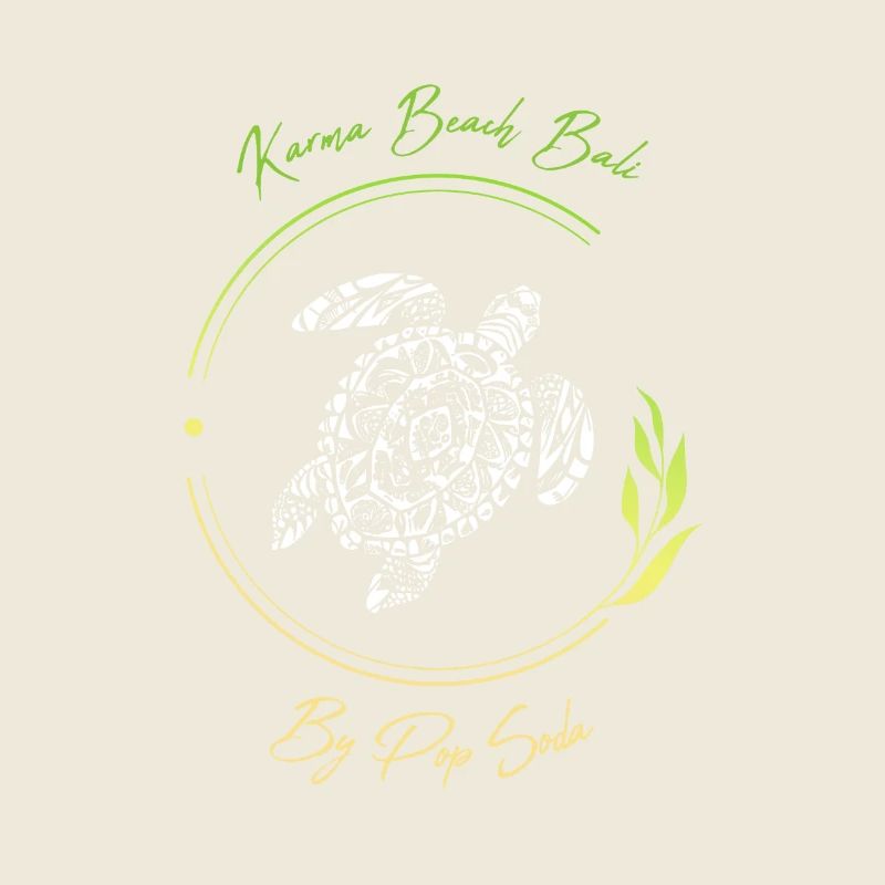Turtle Karma Beach lime green
