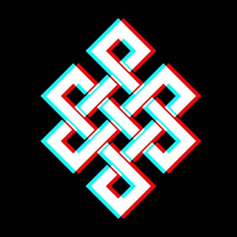 Karma 3D Glitch Anaglyphe