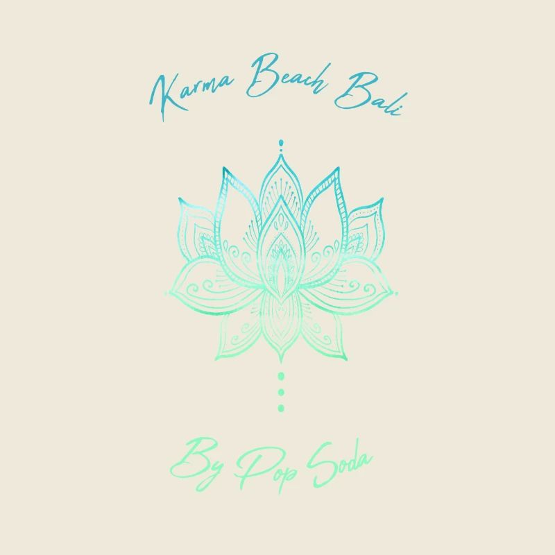 Fleur de lotus bleue Karma Beach
