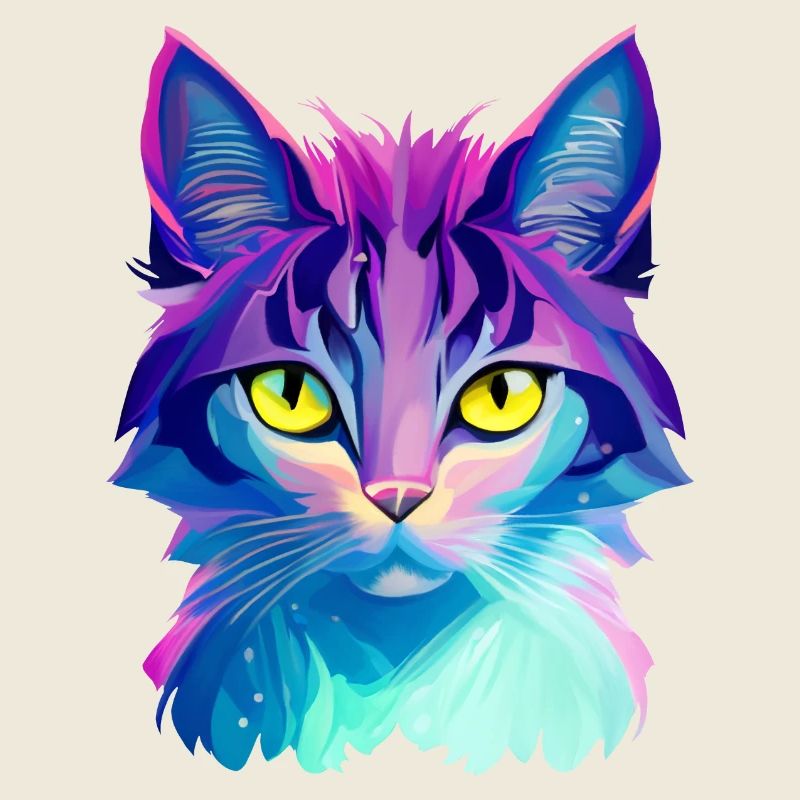 Cat Colorful