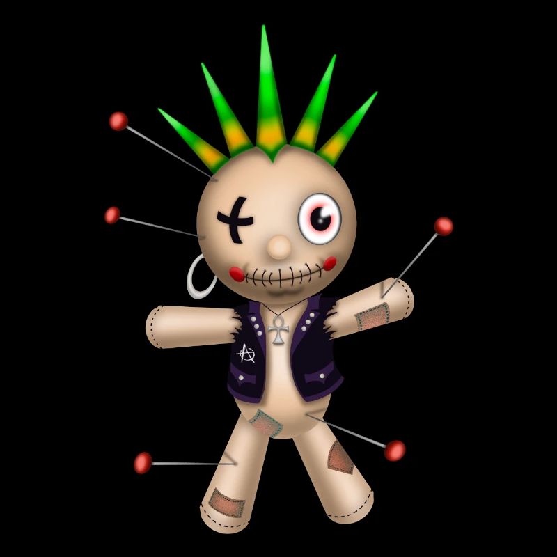 Woodoo doll version punk