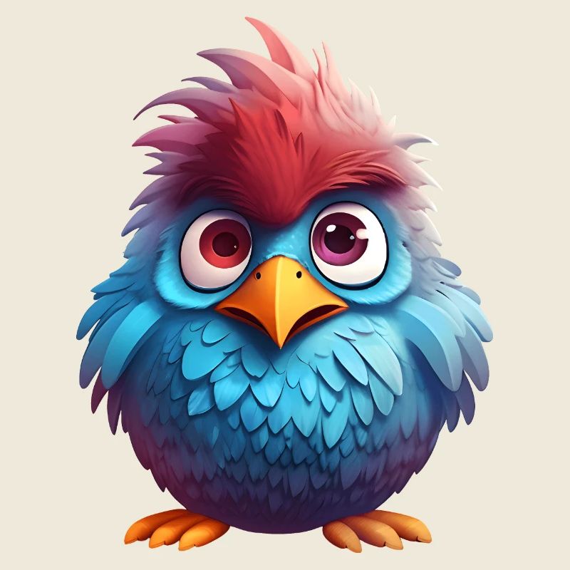 Fluffy Feathered Darling