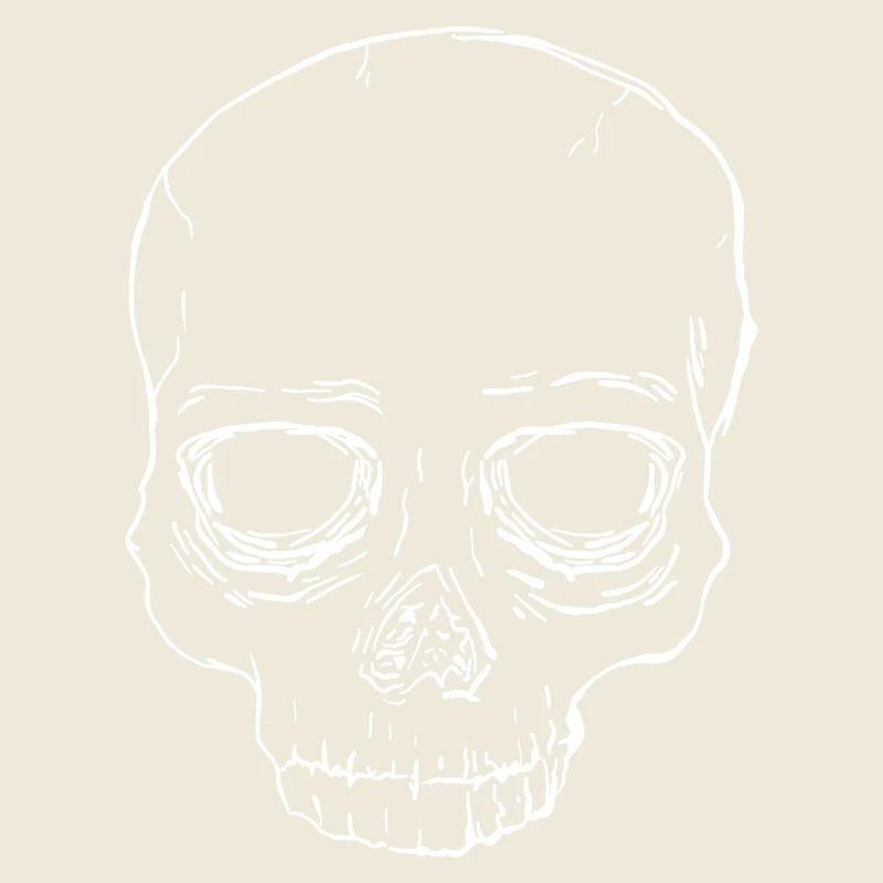 Crâne minimaliste