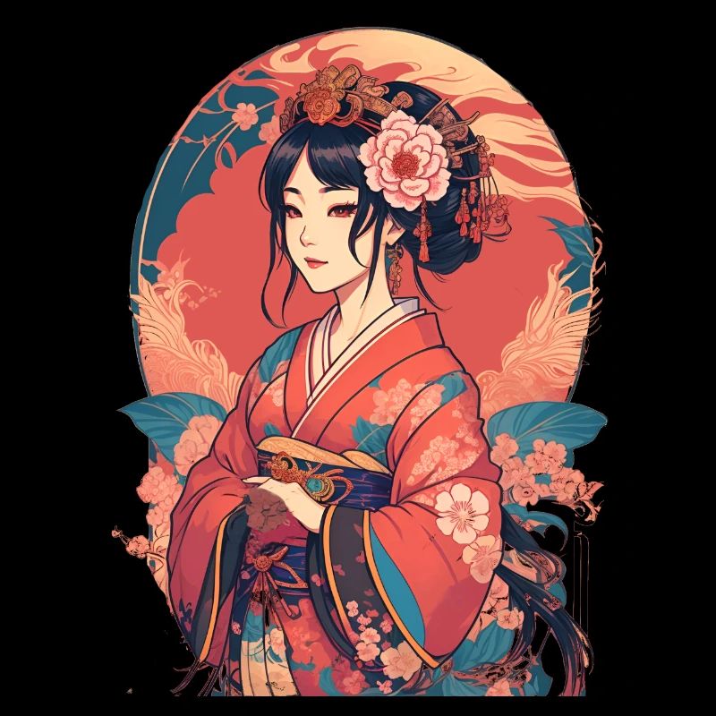 junges japanisches Mädchen