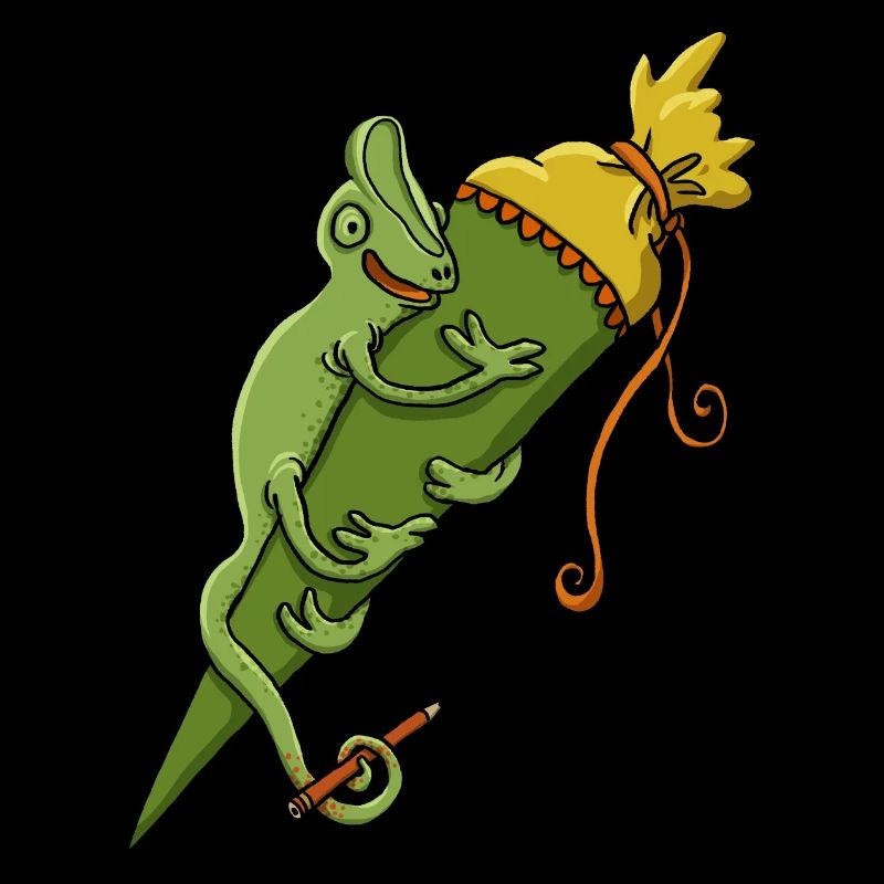 Chameleon school cone