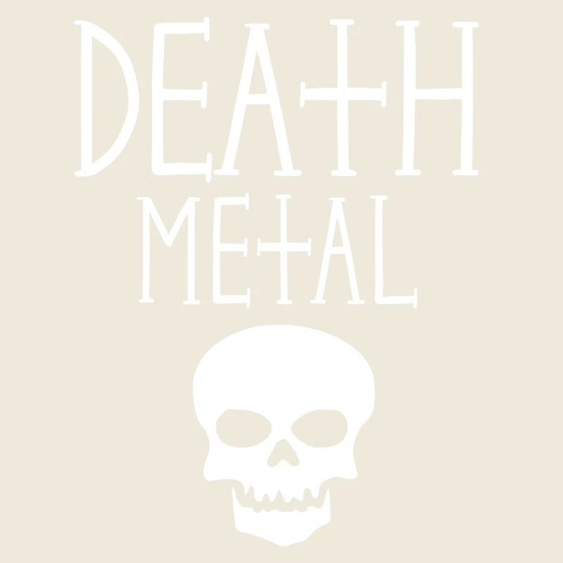 Crâne de death metal