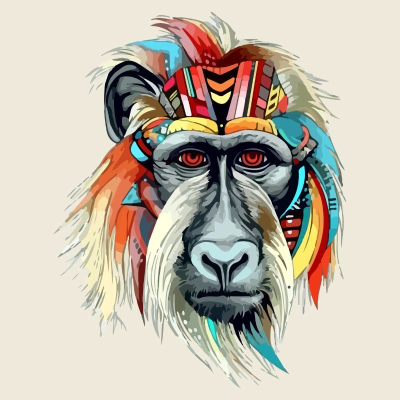 Folu der Mandrill