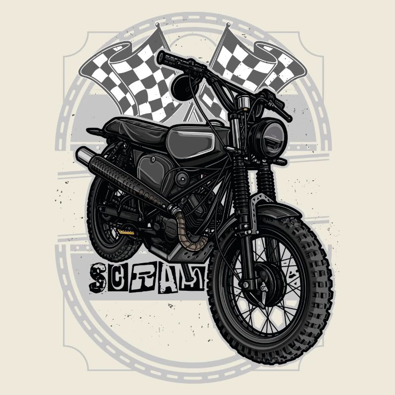 Schwalbe Scrambler // Illustration