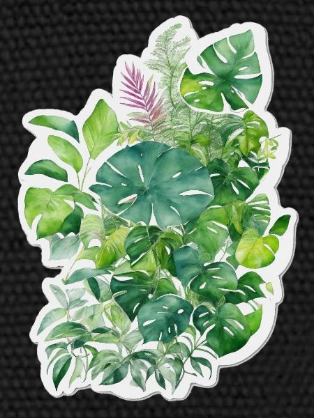 Feuilles de jungle