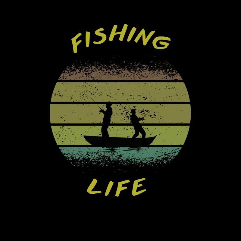 Fischer auf einem Boot.