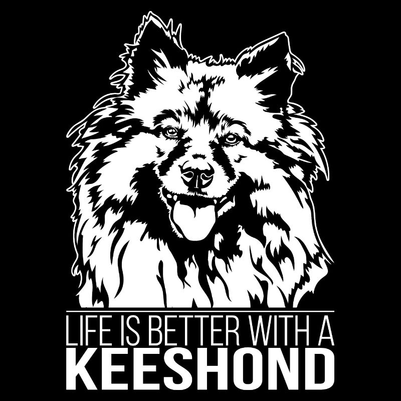 Keeshond life is better Wolfsspitz Dogs Wilsigns