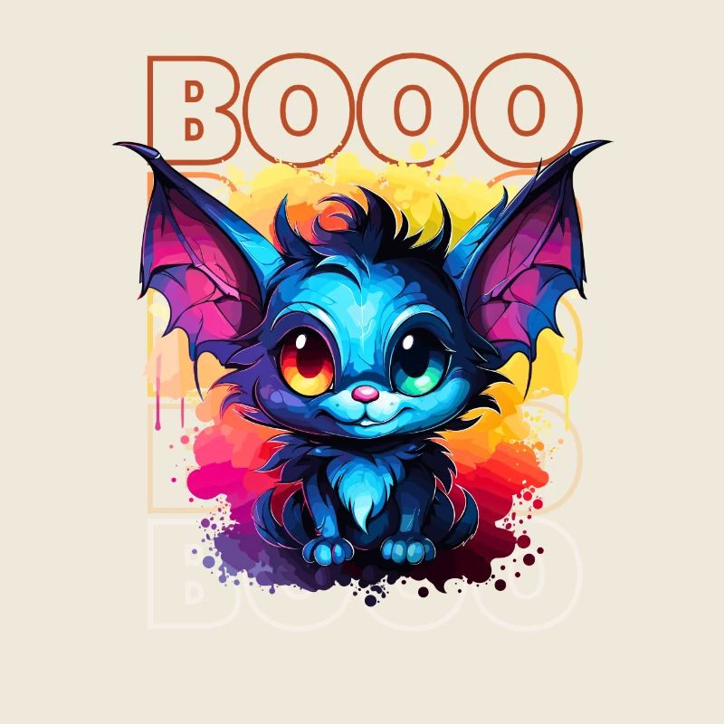 Chibi Swoop & Booo! Nighttime Flutter Tee!