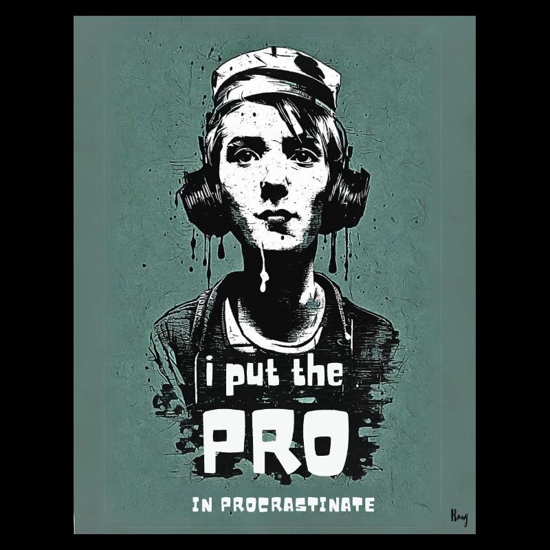 Ich setze den Profi in Prokrastination