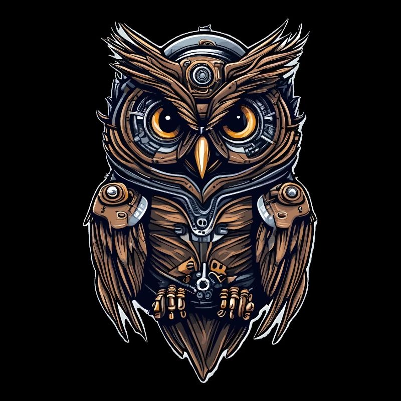 Steampunk Owl