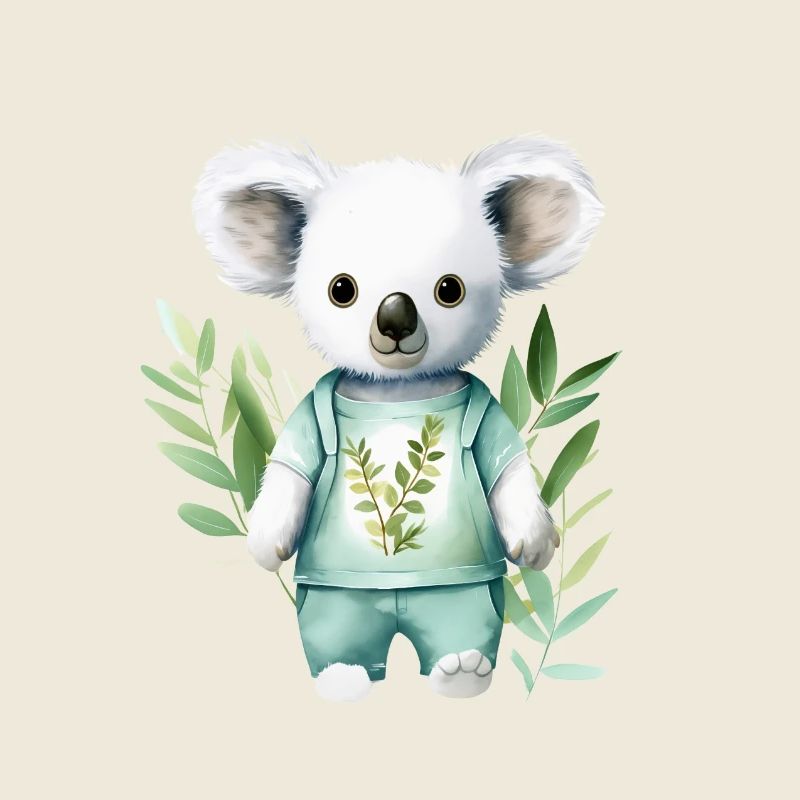 Eucalyptus Dreamer: Koala Tee