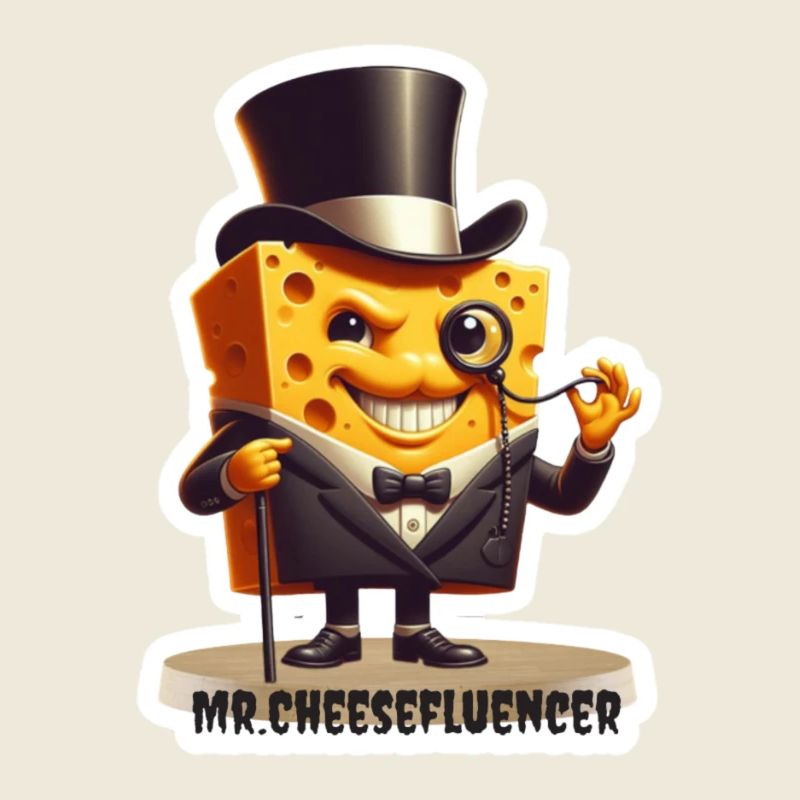 Mr Cheesefluencer Käsecharme