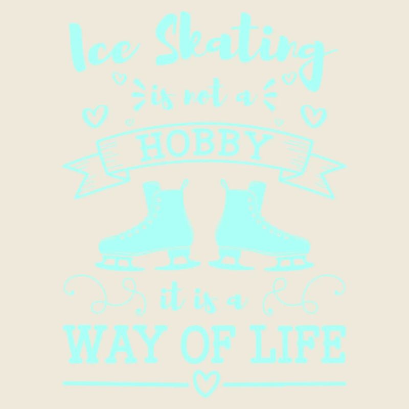 Patineurs sur glace Hiver