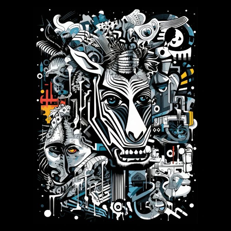 [MB] Majestic Mandrill: Grey Elegance