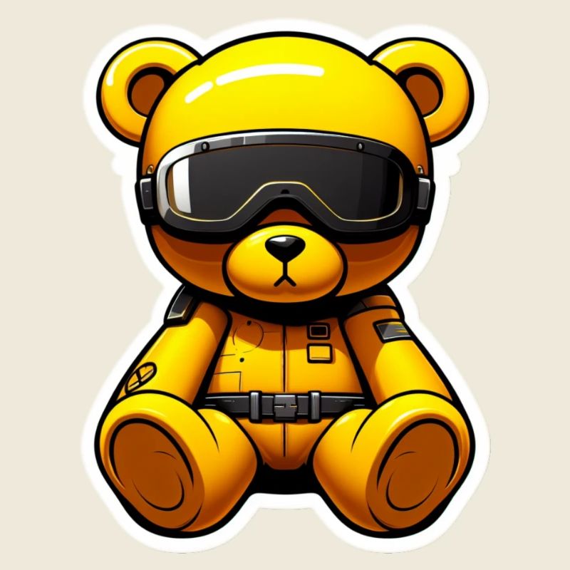 Yellow bear