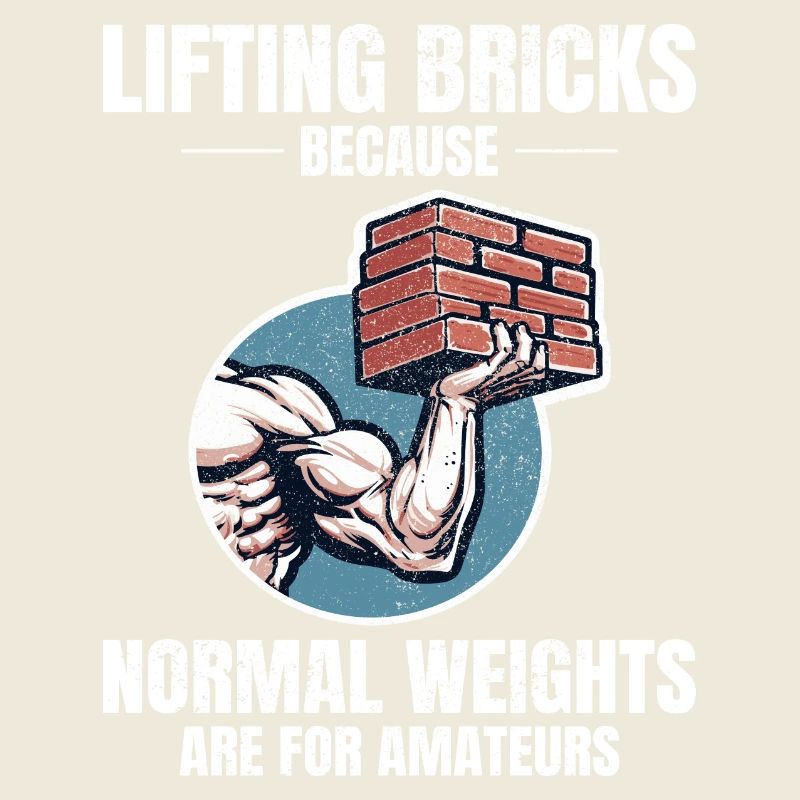 Bricklifting Humor: Beyond Ordinary Weights Bricks