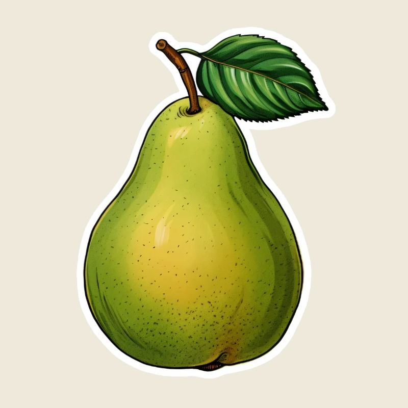 Poire à feuille