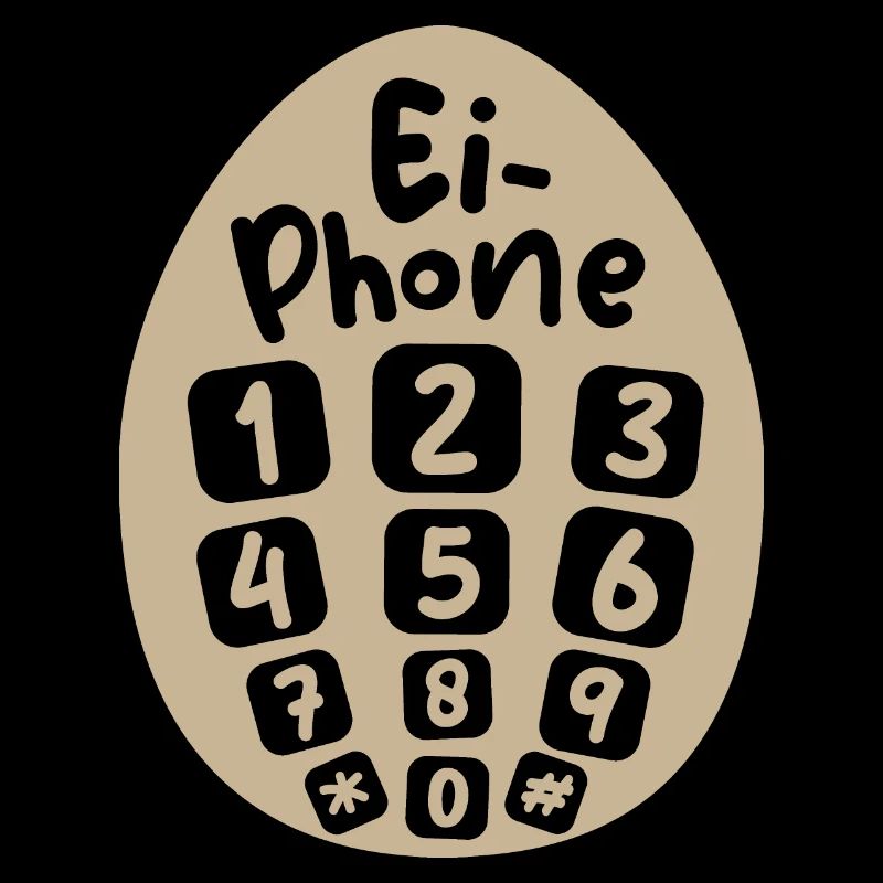 Ei Phone lustig Sprüche Ostern Symbol comic icon