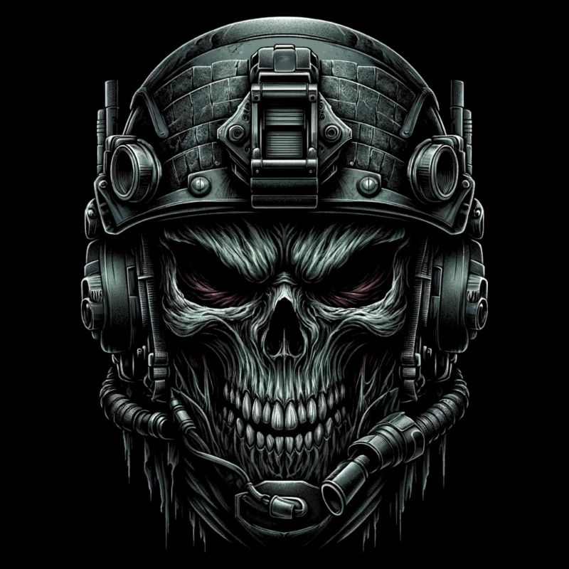 Commando's Skull