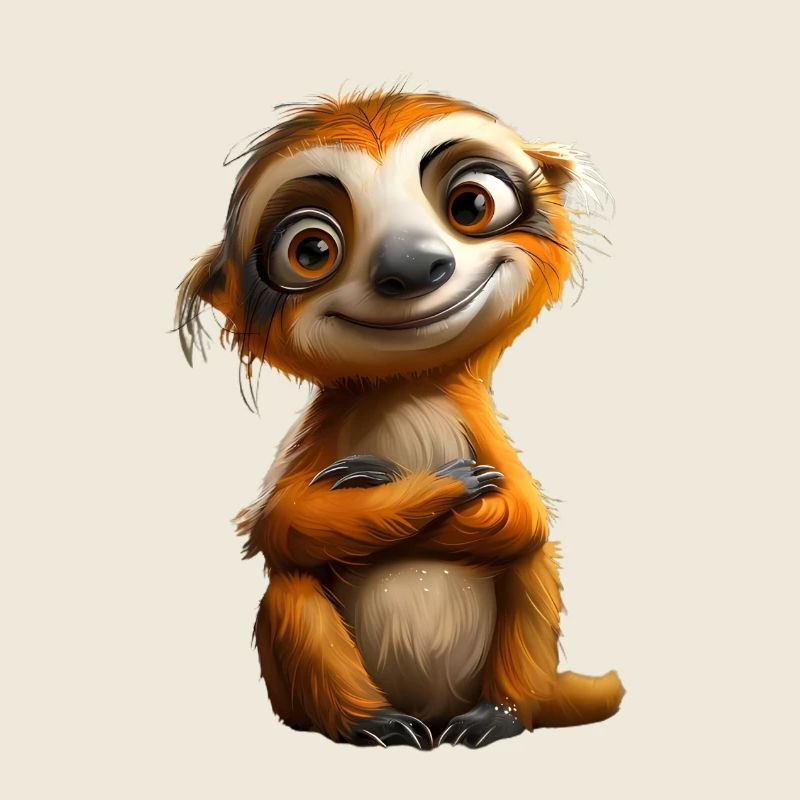 Faultier #lovely toons