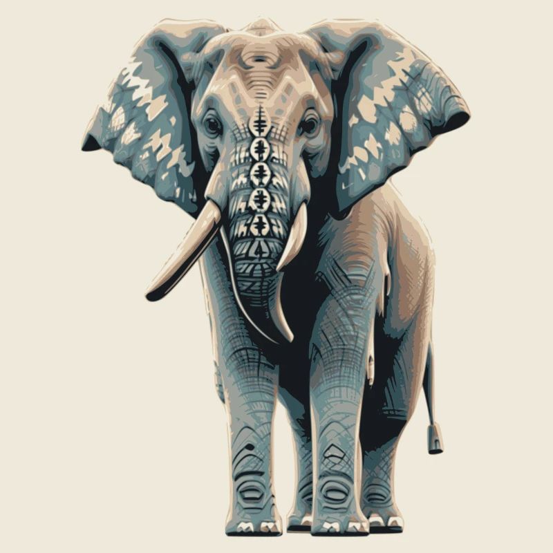 blue elefant