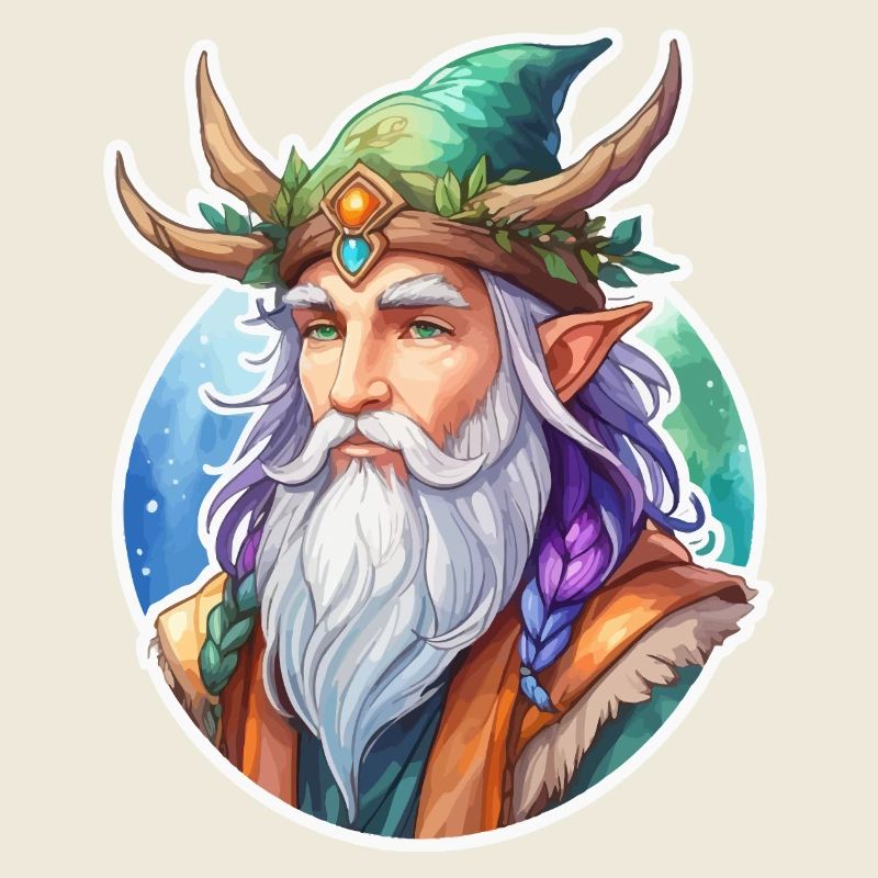 Aquarelles de druide