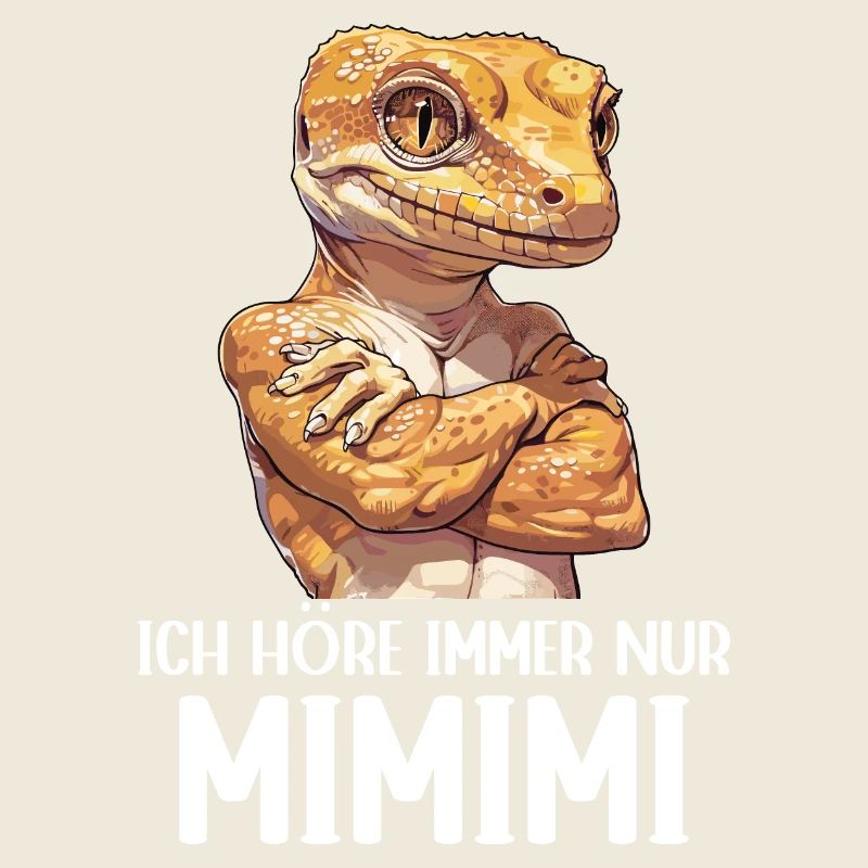 Gecko reptiles J’entends toujours Mimimi